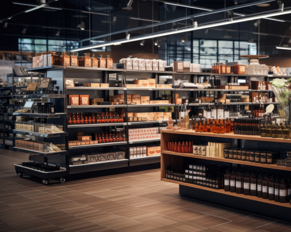 Meble do sklepów i hipermarketów