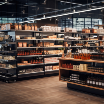 Meble do sklepów i hipermarketów